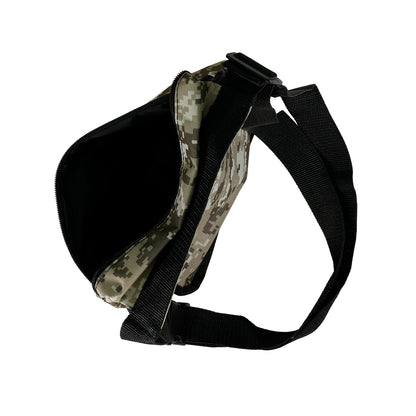 Garrett Camo Canvas Metal Detecting Finds Pouch with Belt