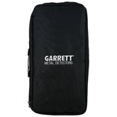 Garrett AXIOM soft carrying case closed showing weather-resistant exterior construction