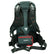 Nokta backpack main compartment open showing metal detector storage space