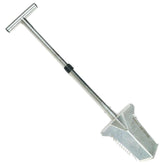 Nokta premium stainless steel serrated digging shovel for metal detecting