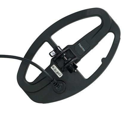 Nokta SX24 search coil package contents showing coil, cover and mounting hardware