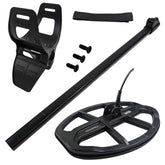 Nokta LG30 12x9 search coil with carbon fiber shaft and armrest for Legend detector