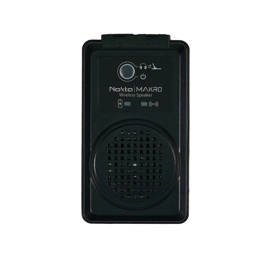 Nokta 2.4GHz wireless speaker for Gold Finder 2000 metal detector front view