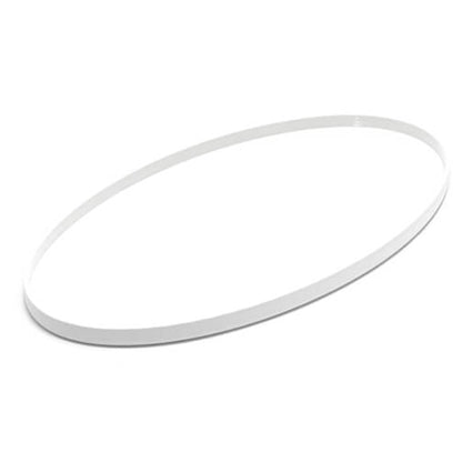 Nokta 10 inch by 5.5 inch white search coil cover for Gold Kruzer and Gold Finder 2000 metal detectors