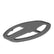 Nokta SX24 black coil cover for 9.5x6 inch Simplex metal detector search coil protection