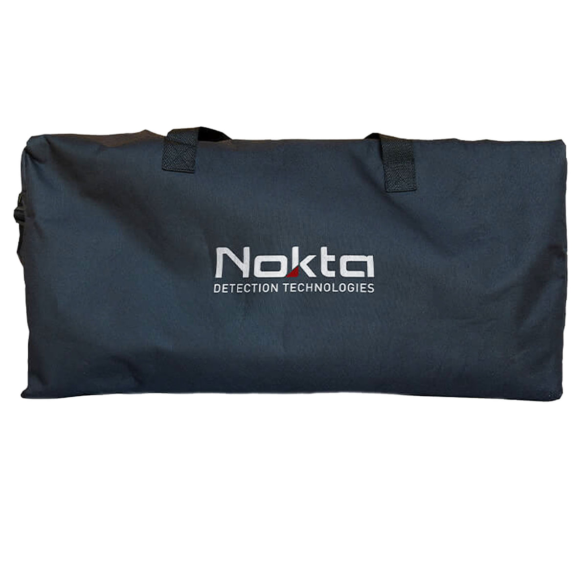 Nokta Universal Carrying Bag with dual handles and adjustable shoulder strap for transporting metal detectors