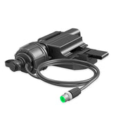 Nokta waterproof battery pod for Simplex metal detectors showing 4 AA battery compartment