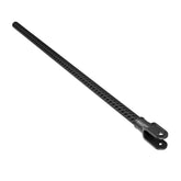 Carbon fiber lower shaft for Nokta Legend 2 metal detector side profile