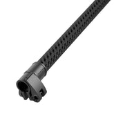 Nokta Legend 2 metal detector with carbon fiber middle shaft installed