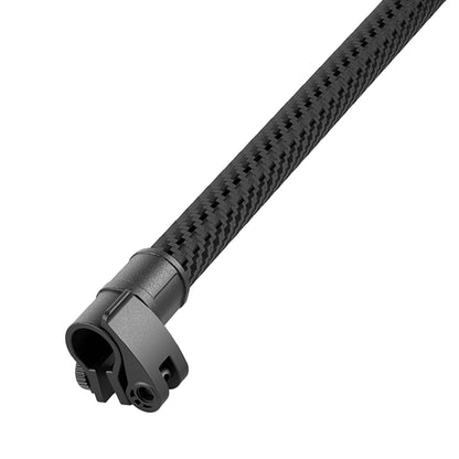 Nokta Legend 2 metal detector with carbon fiber middle shaft installed