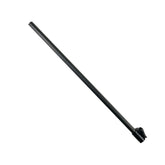 Close-up view of Nokta carbon fiber shaft construction and fittings