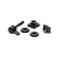 Nokta large search coil mounting hardware kit showing metal brackets and fasteners