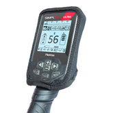 Clear front panel view of Nokta detector protective cover showing button access