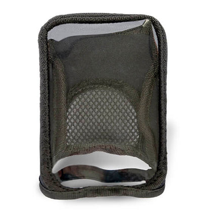 Side view of Nokta protective system cover showing secure fit design