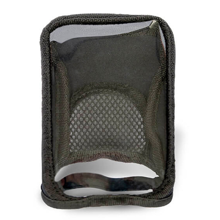 Side view of Nokta protective system cover showing secure fit design
