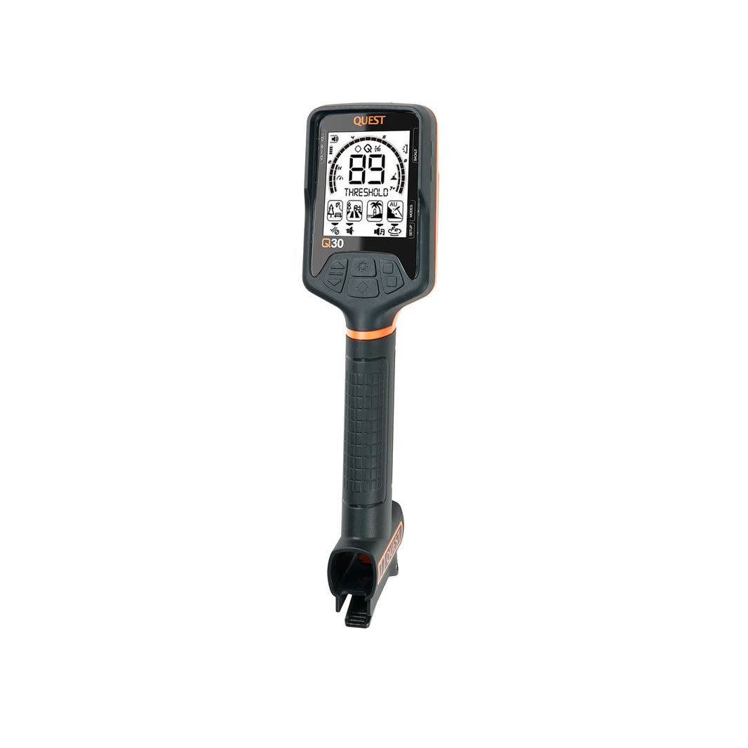 Quest Q30+ control box replacement part showing LCD display and control buttons