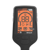 A black control box with an orange backlit display screen, featuring the brand name QUEST and model IDmaxX X5, shown against a plain white background.