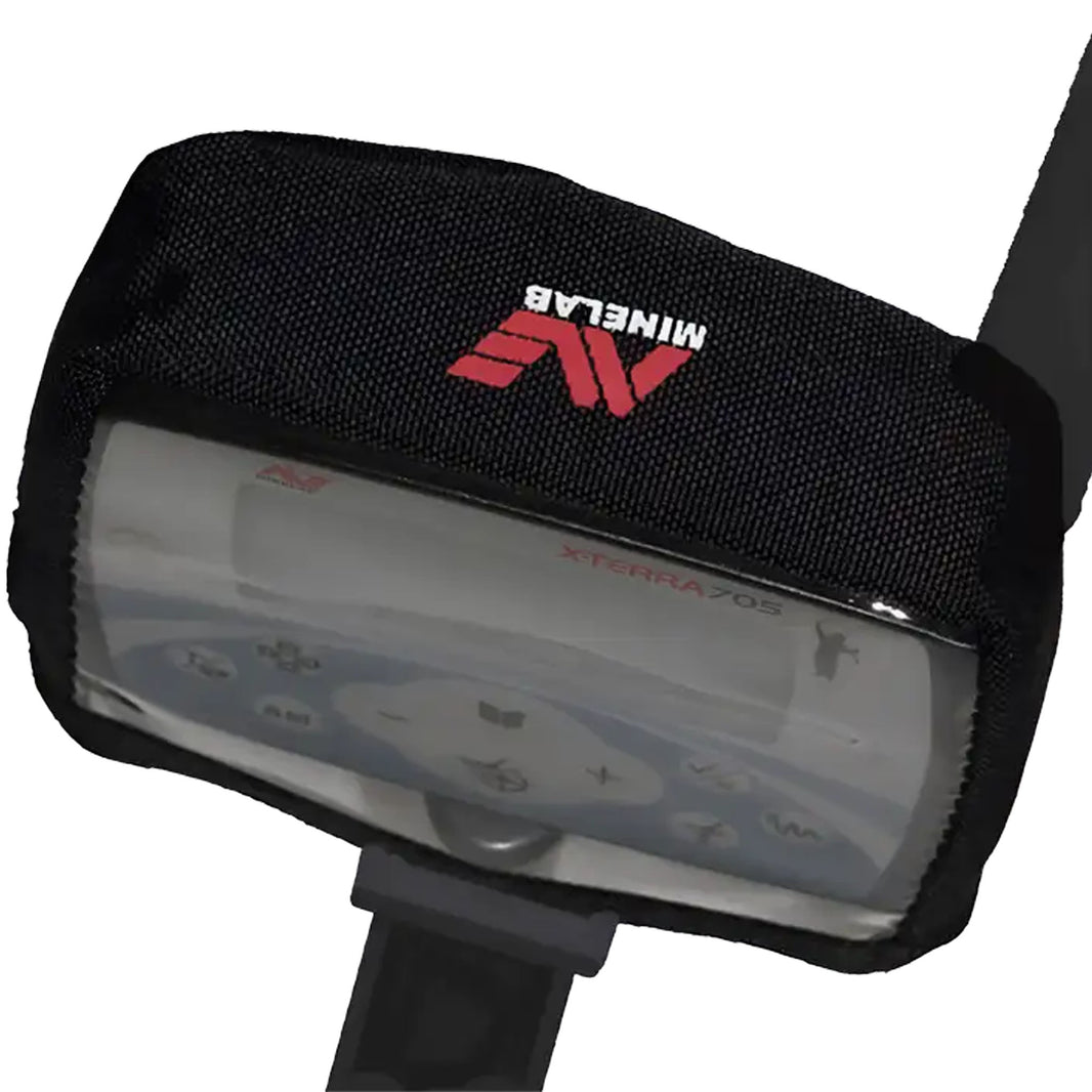 Minelab X-Terra 703 metal detector with black  environmental Cover 