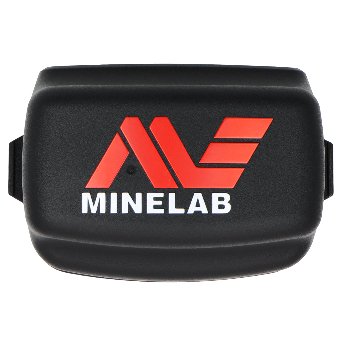 Minelab Li-ion rechargeable battery pack for GPZ 7000 metal detector showing connector and specifications label