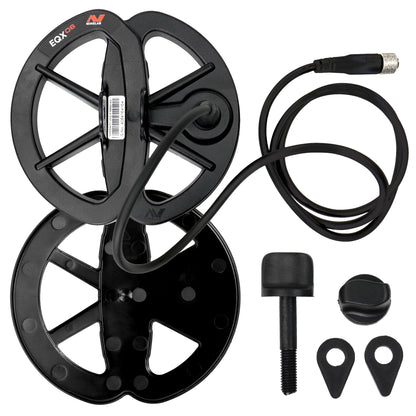 Minelab EQX06 6 in Double-D coil with skid plate included with the EQUINOX 900