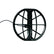 Minelab Manticore 11 inch coil showing DD configuration and connector cable