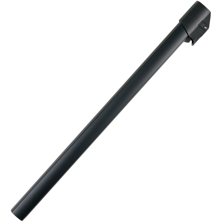 Minelab X-Terra Pro shaft assembly showing full 17-inch length