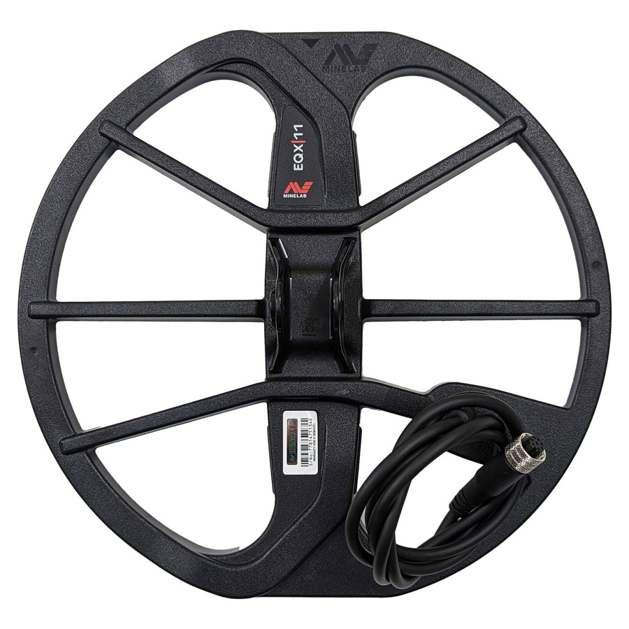 Minelab EQX 11 coil 11-inch Double-D waterproof search coil with skid plate