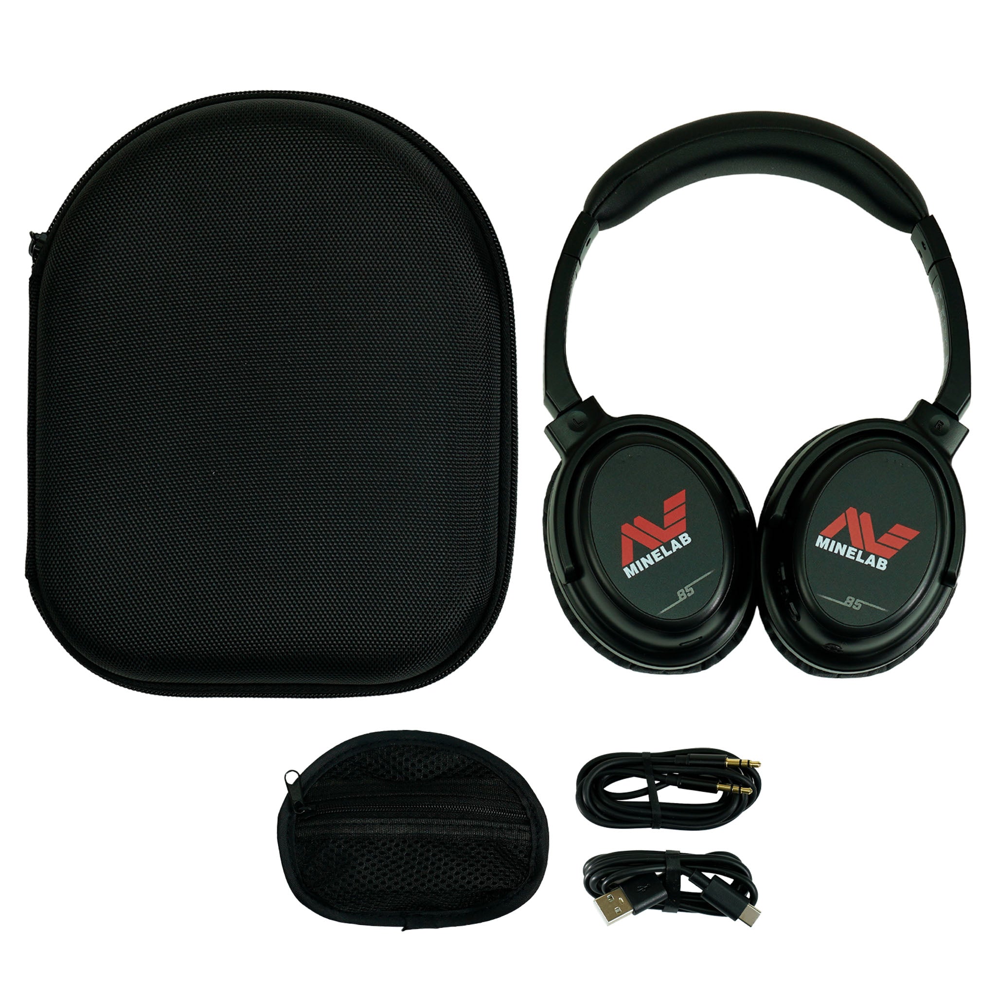 Minelab ML 85 Bluetooth Wireless Low Latency Headphones for Equinox 700, 900, X-Terra Pro, and Manticore