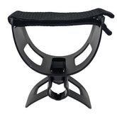 Minelab Equinox 700/900 ergonomic armrest side view showing curved design