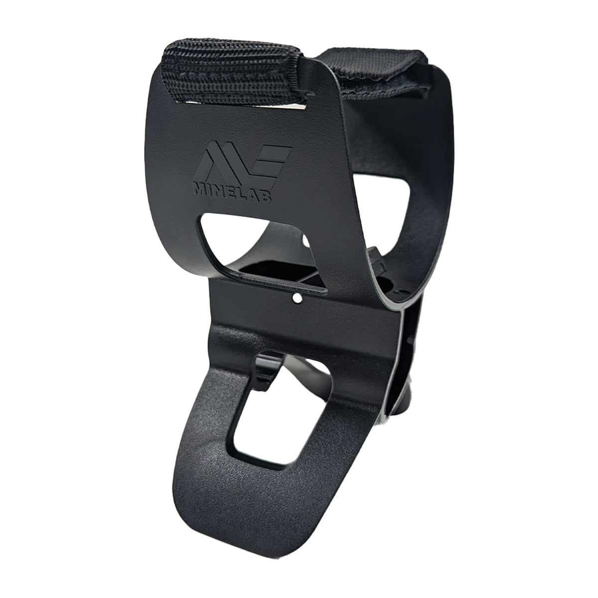 Minelab armrest attachment point for Equinox 700 and 900 metal detectors