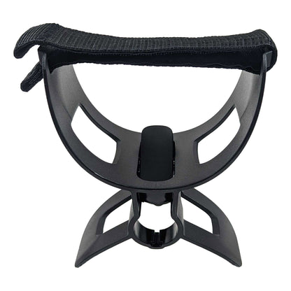 Close-up of Minelab Equinox armrest padding and ergonomic surface