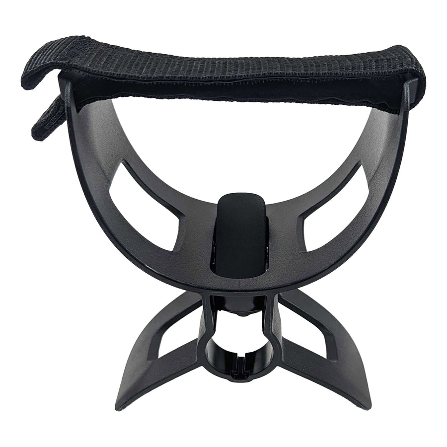 Close-up of Minelab Equinox armrest padding and ergonomic surface