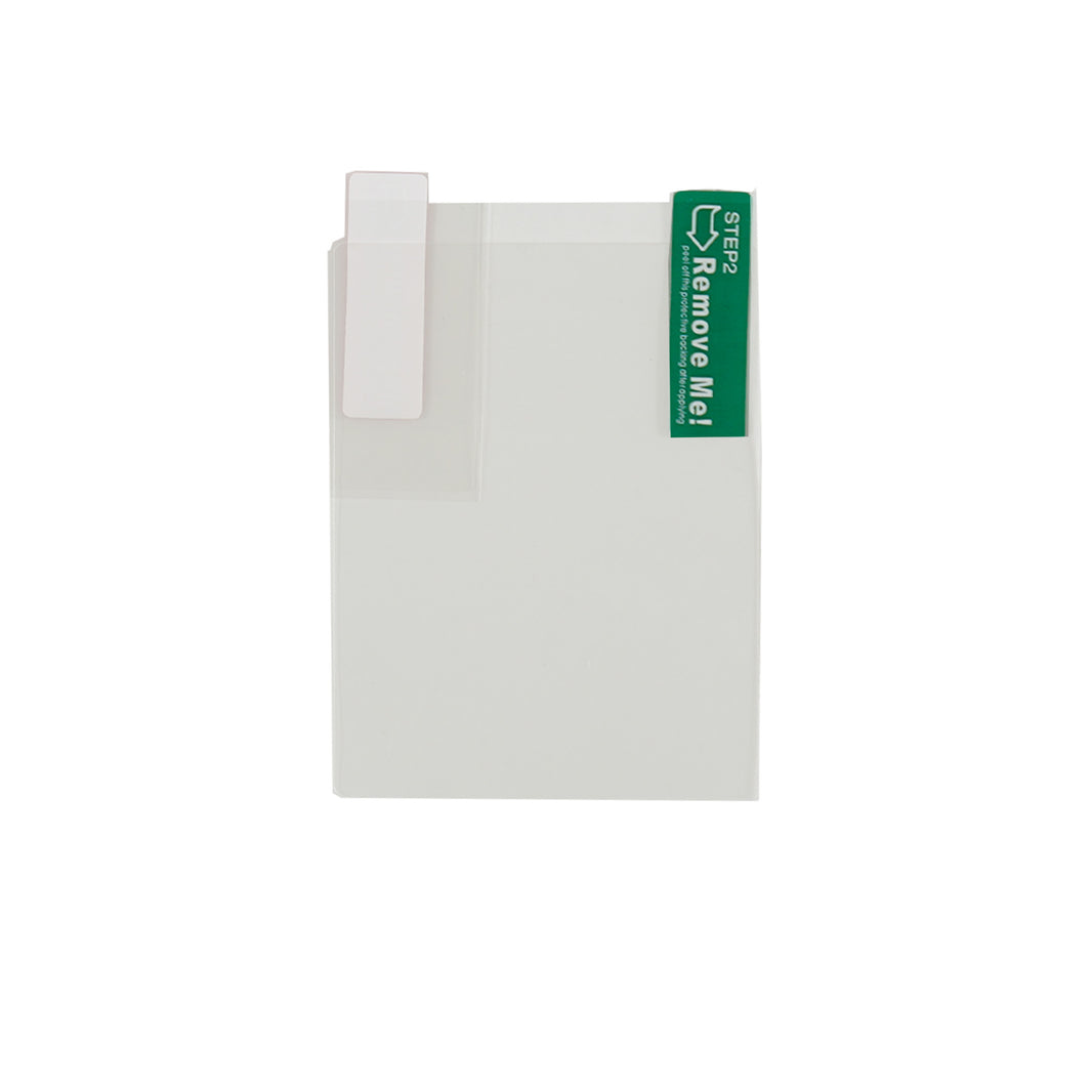 Single Minelab Manticore screen protector film showing display cutout