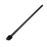 Minelab Manticore carbon fiber lower shaft shown at an angle on a white background