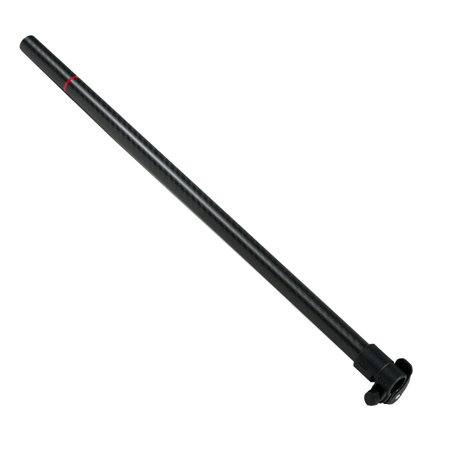 Minelab carbon fiber middle shaft assembly connection points detail