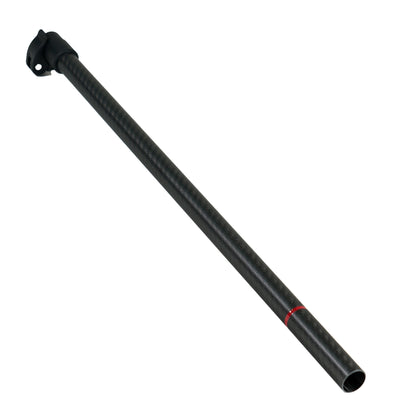 Close-up of Minelab Manticore carbon fiber shaft construction