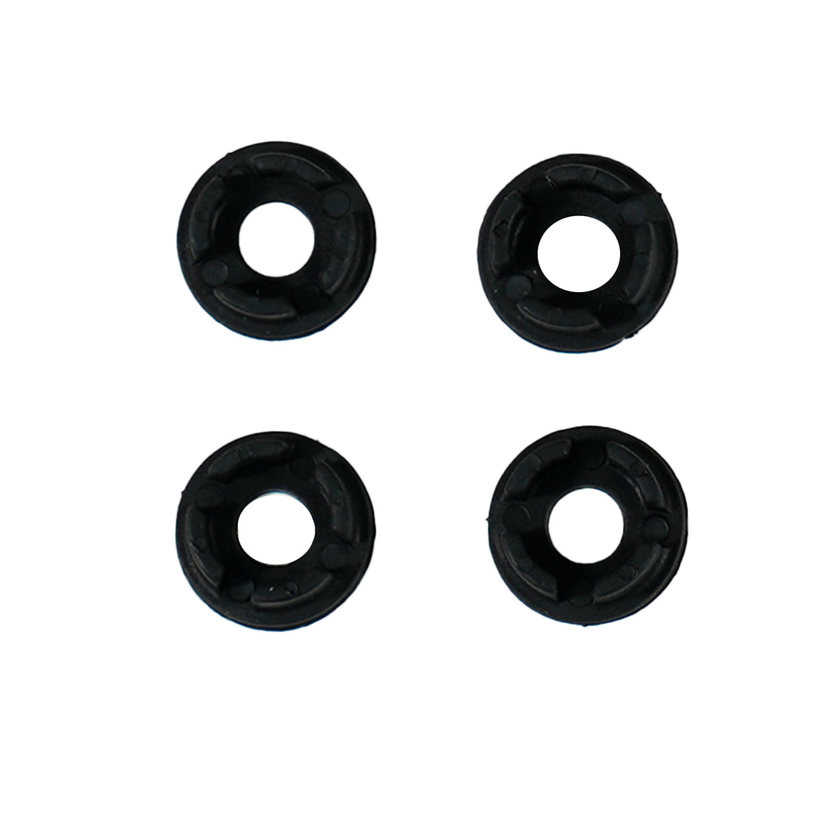 Minelab Manticore coil hardware washers 4-pack on white background