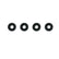Close-up view of Minelab coil washers showing 4-prong design