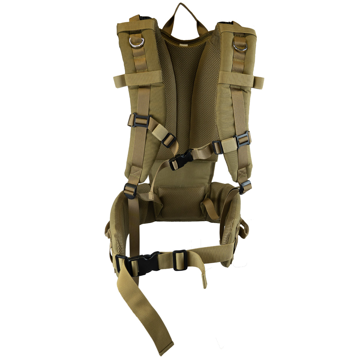 Minelab Pro-Swing 125 Harness for GPZ 8000 tan color back side