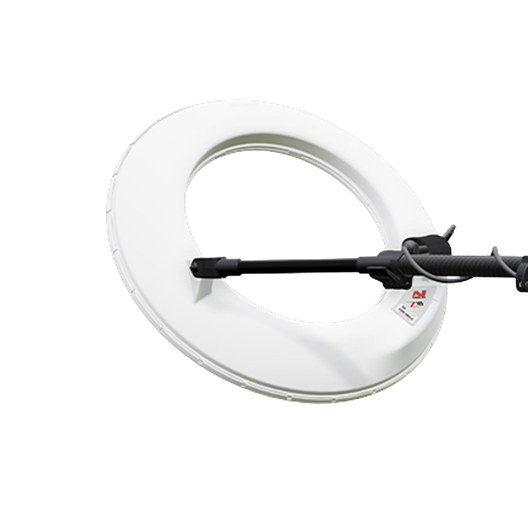white Minelab Z18 18" Concentric Toroidal Coil for GPZ 8000 on white background