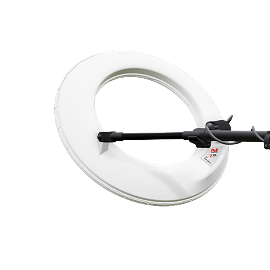 white Minelab Z18 18" Concentric Toroidal Coil for GPZ 8000 on white background