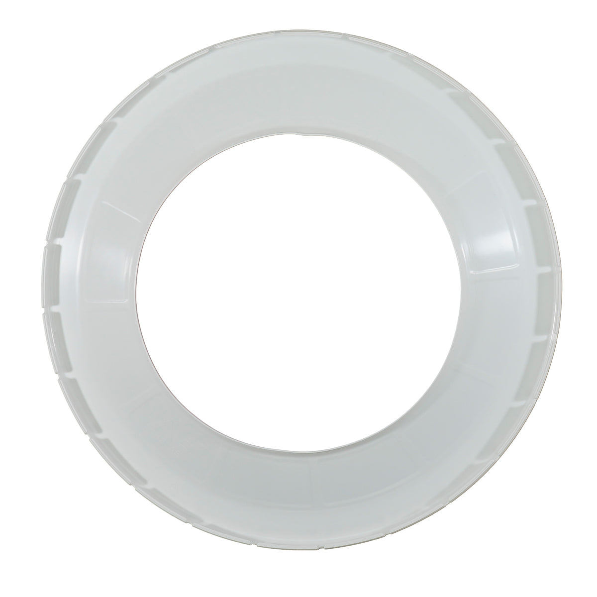 white round Z17 coil cover back view with white background