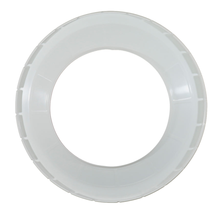 white round Z17 coil cover back view with white background