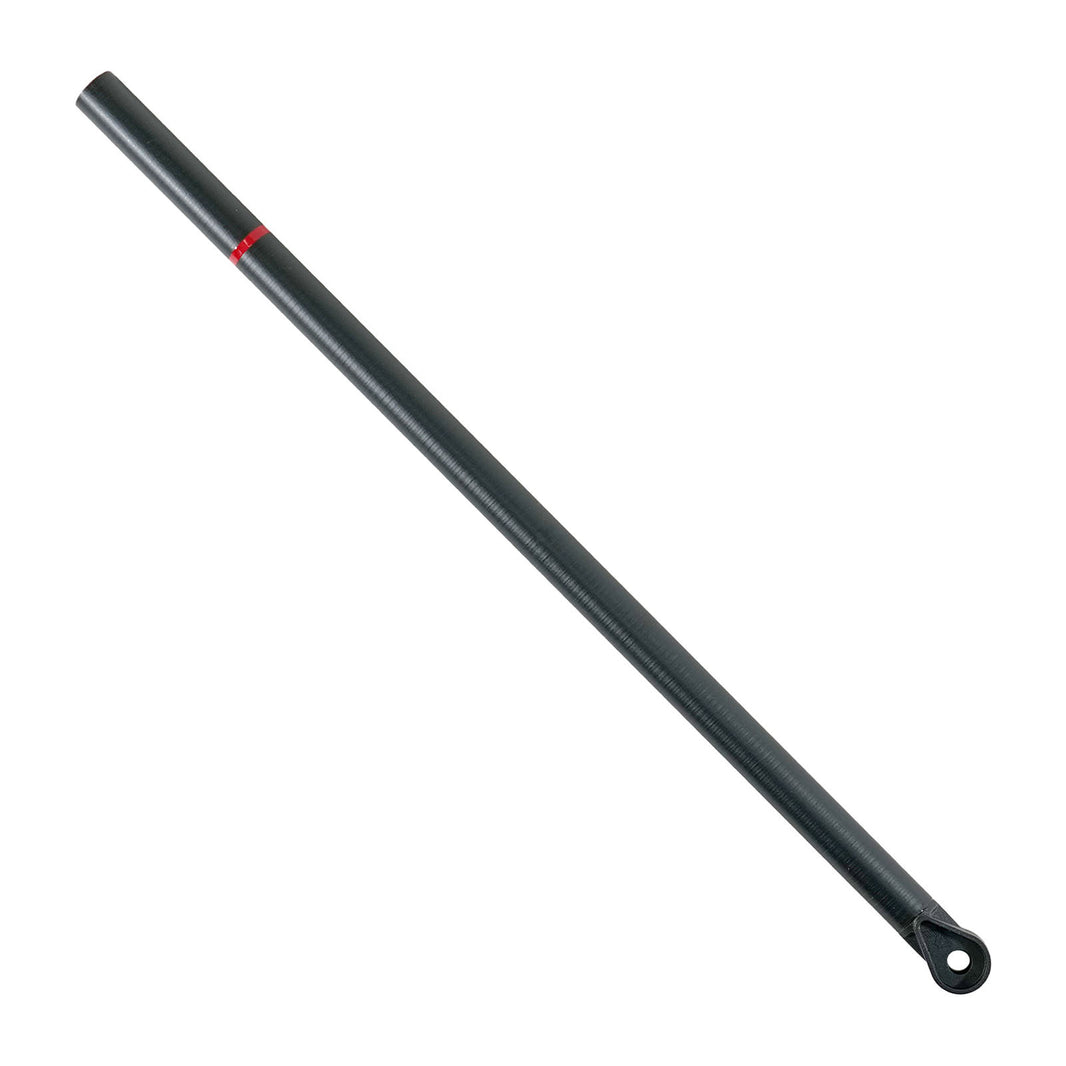 black lower shaft for Minelab Gold Monster 2000 facing downwards with white background
