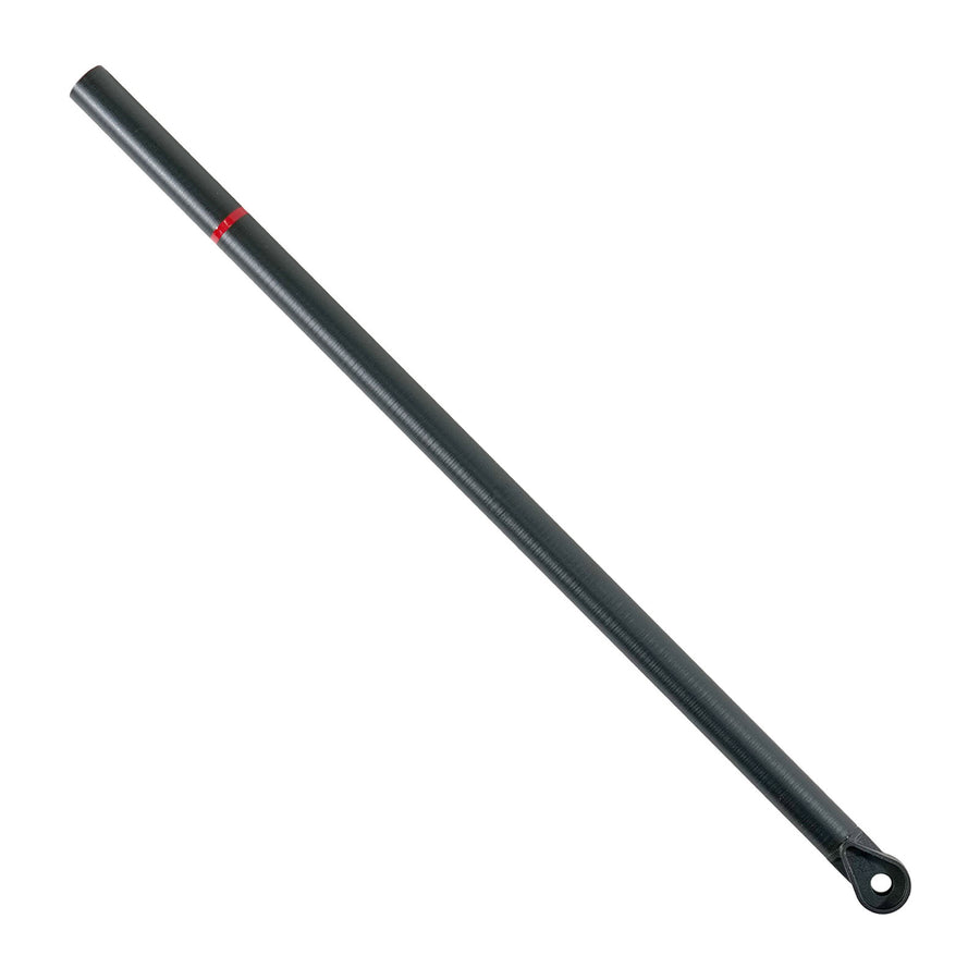 black lower shaft for Minelab Gold Monster 2000 facing downwards with white background