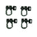 Minelab four Clamps for Gold Monster 2000