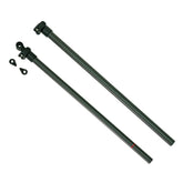 Minelab Telescopic Shaft Assembly for Gold Monster 2000 with upper and lower shaft and hardware black