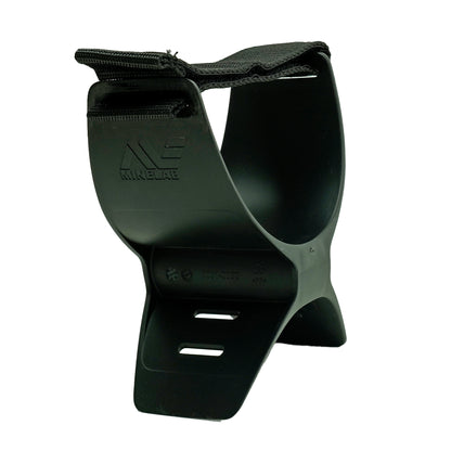 Minelab Armrest for Vanquish V60 Series sideview with Minelab logo