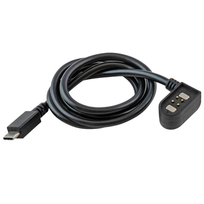 Minelab USB-C Charging Cable Magnetic Connector for Vanquish V60 black wuth white background