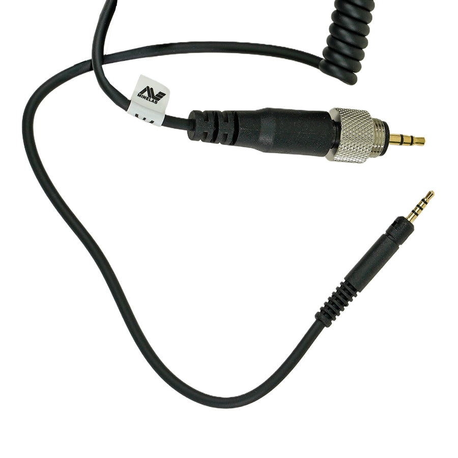 close-up of adapter ends attached to black charge wire